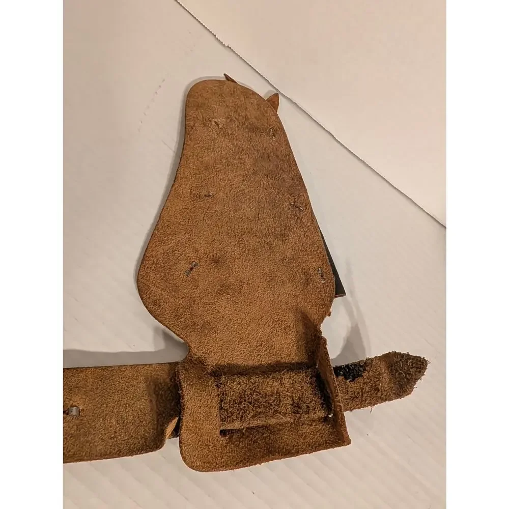 Vintage 1950s Kids Western Cowboy Toy Cap Gun Pistol Holster & Belt